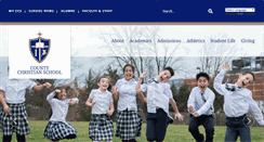 Desktop Screenshot of countychristianschool.org